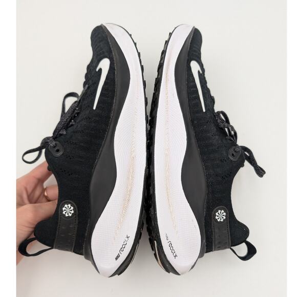 Nike InfinityRN 4 Women's Running Shoes DR2670-003 Black/White Size US9.5 EU41 - Picture 9 of 13